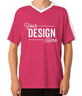 High Five Genesis Performance Jersey - Color: Raspberry / White