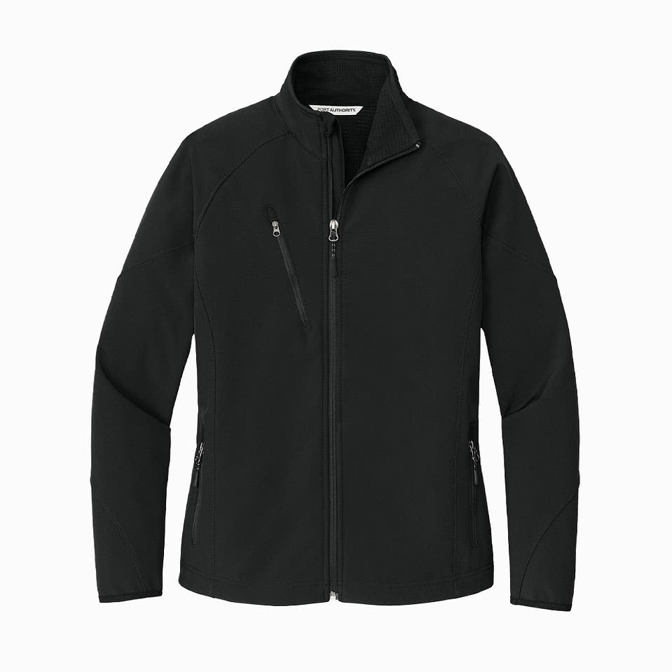 Port Authority Women's Textured Soft Shell Jacket