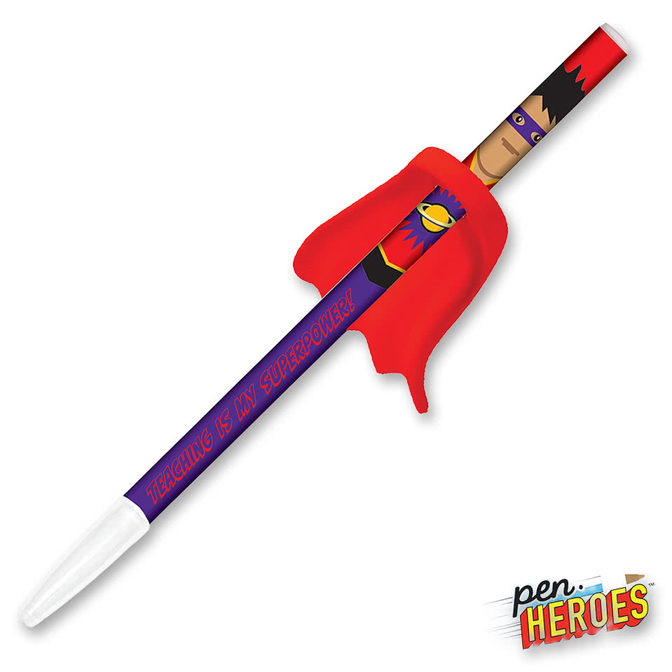 Pen Heroes Superhero Series Pen w/Cape