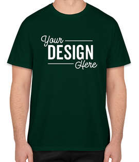 Gildan Soft Jersey Performance Shirt - Color: Forest Green