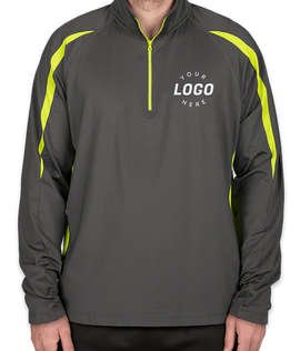 Sport-Tek Contrast Performance Half Zip Pullover