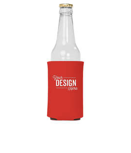 Foldable Bottle Cooler - Color: Burnt Orange