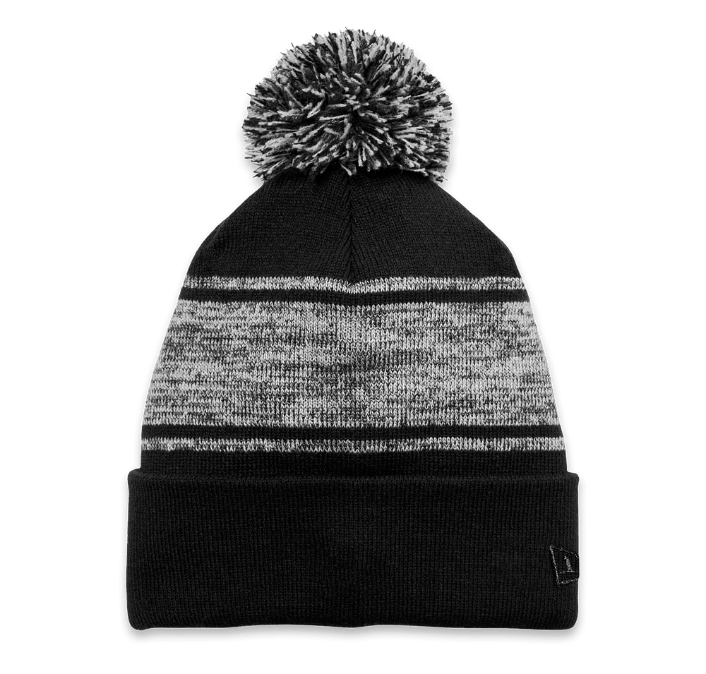 New Era Knit Chilled Pom Pom Beanie-default