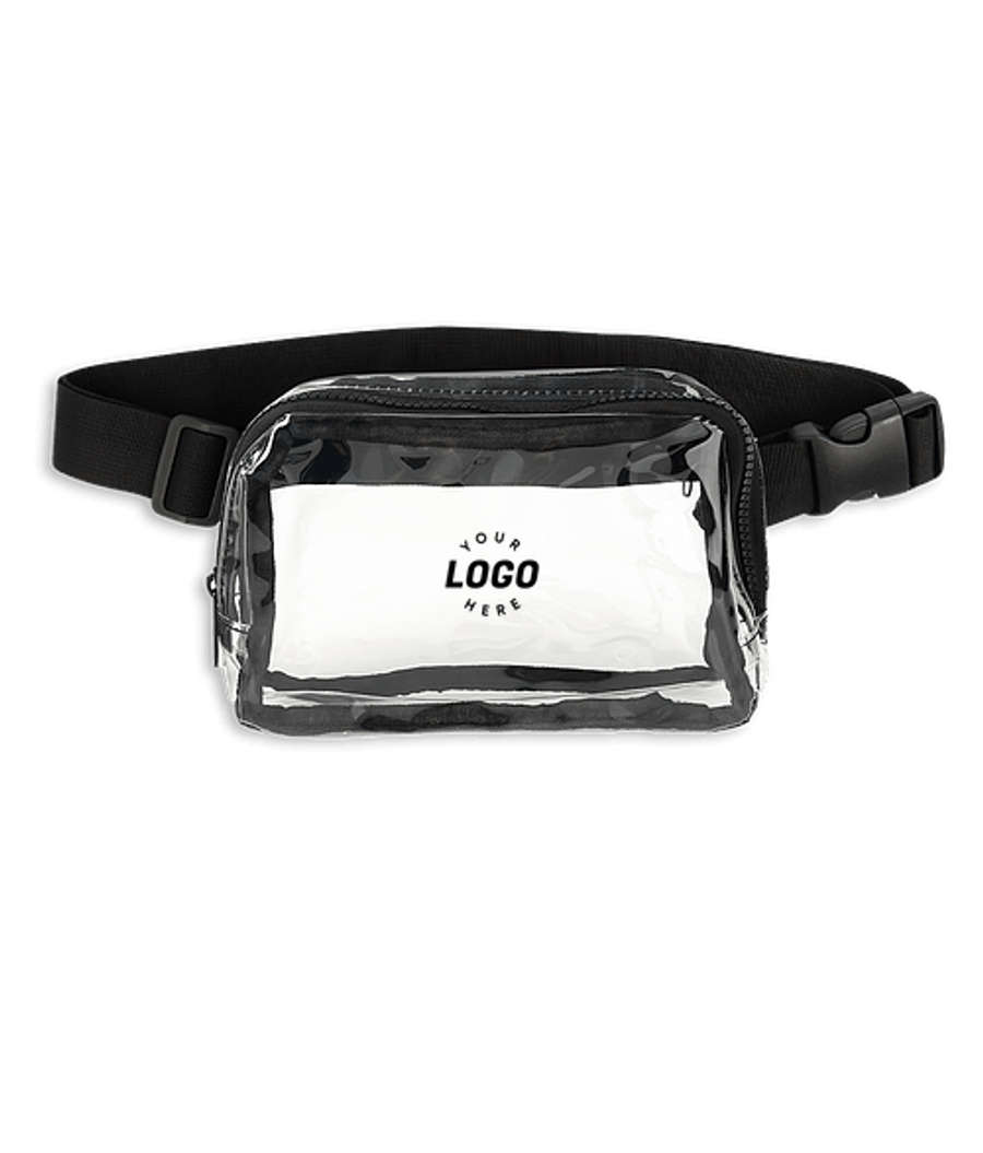 Anywhere Adjustable Clear Fanny Pack in Clear