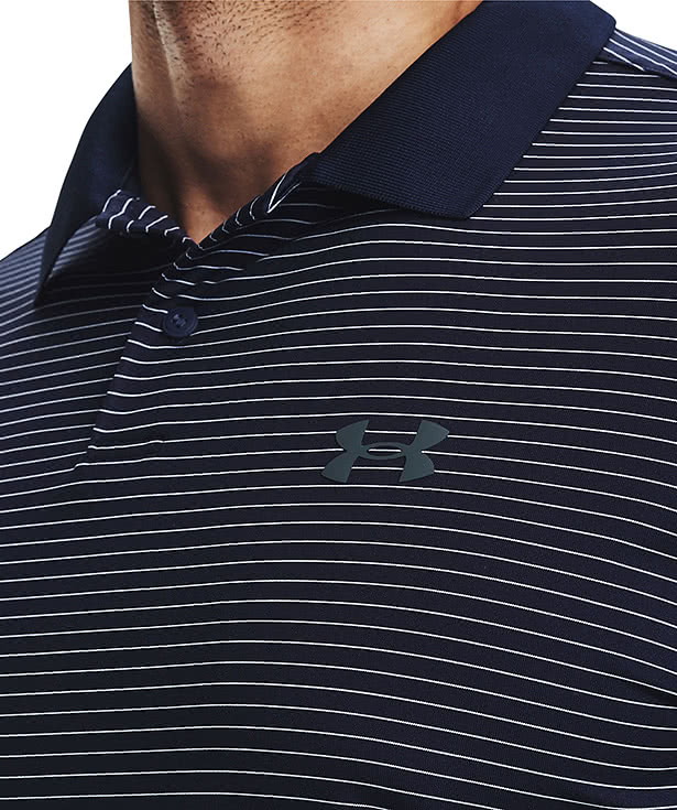 Under Armour Stripe UPF 50 Performance Polo 3.0 - Embroidered