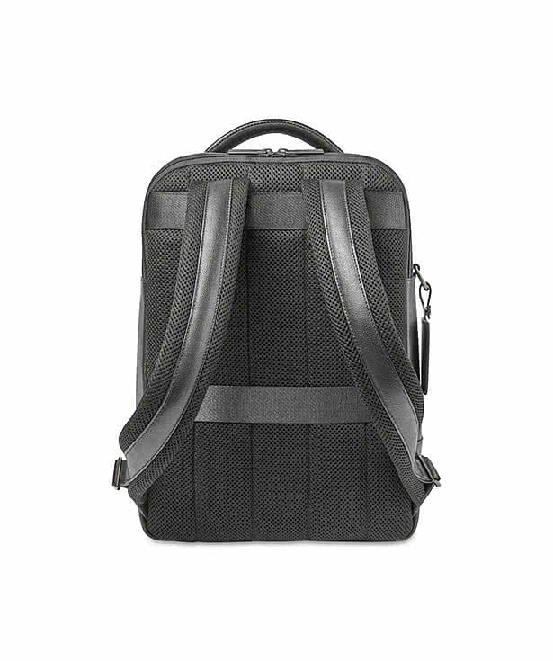 Debossed Samsonite Leather 16" Computer Backpack