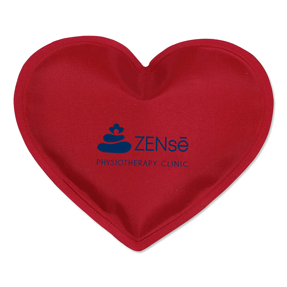 Heart Nylon-Covered Hot/Cold Pack