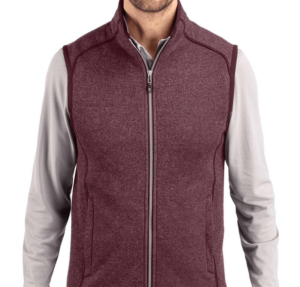 Cutter & Buck Mainsail Sweater Fleece Vest-default