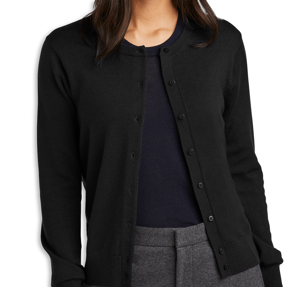 Brooks Brothers Women’s Merino Wool Button-Front Cardigan-default
