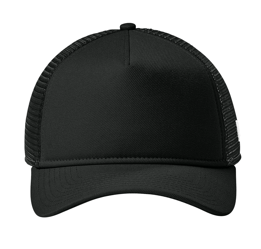 New Era A-Frame Five-Panel Snapback Trucker Hat - Embroidered-default