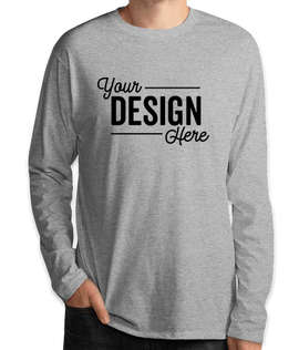 Delta Platinum Cotton Blend Long Sleeve T-shirt