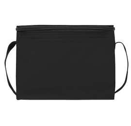KOOZIE® Six-Pack Lunch Kooler - Color: Black