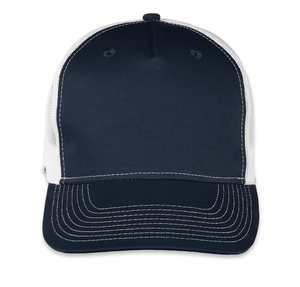Port Authority Five-Panel Snapback Trucker Hat - Embroidered-default