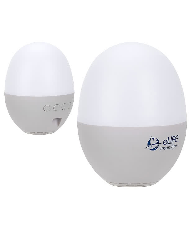 Audio Dome Lighted Wireless Speaker with White Noise Sounds