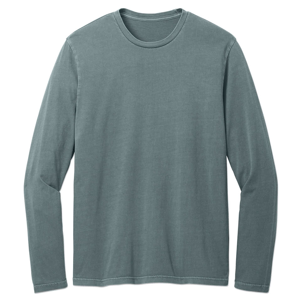 District Wash Garment Dyed Long Sleeve T-shirt