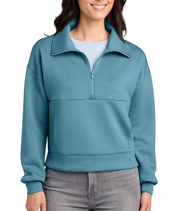 TravisMathew Women’s Momentum Shift Half Zip Sweatshirt