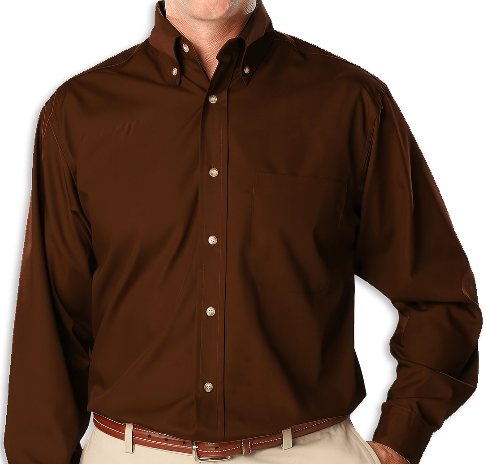 Blue Generation Tall Superblend Poplin Long Sleeve Dress Shirt-default