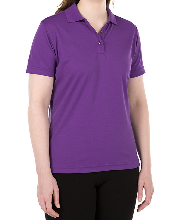 Ultra Club Women's Mesh Pique Performance Polo