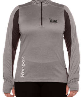 Reebok Women's Crossover Quarter Zip Performance Shirt