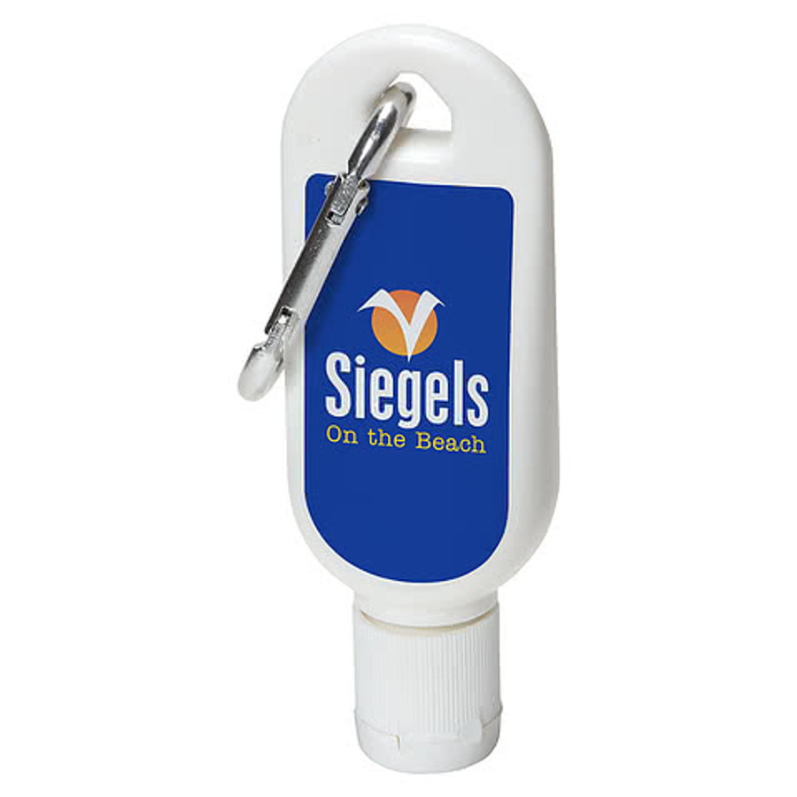 Full Color Safeguard 1 oz. SPF 30 Sunscreen with Carabiner
