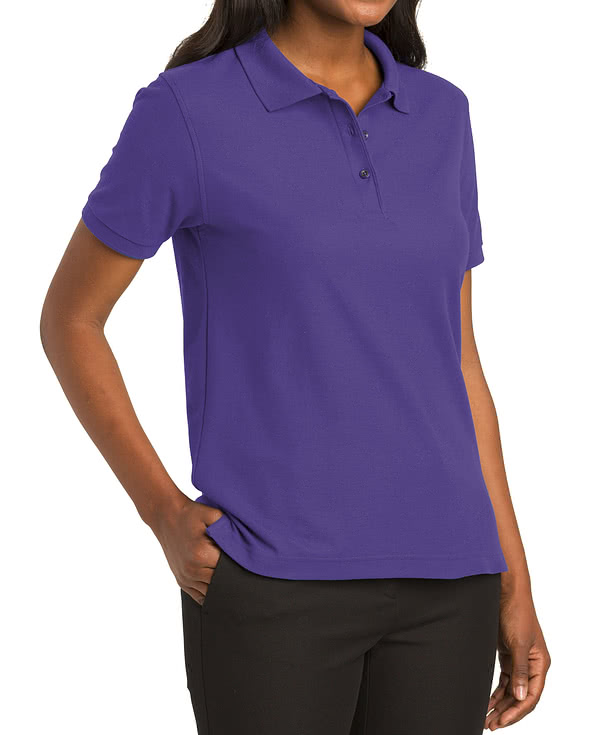 Port Authority Women's Silk Touch Polo - Printed