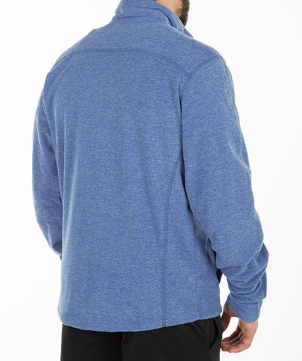 Port Authority Heather Microfleece Full Zip Jacket