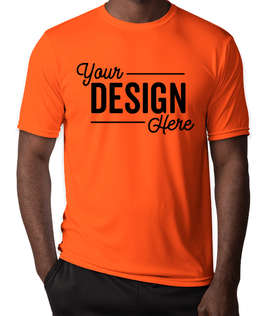 A4 Promotional Performance Shirt - Color: Safety Orange