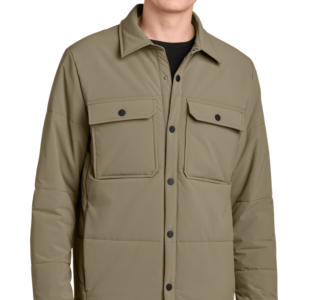 MiiR Sashiko Recycled Stretch Puffy Shacket-default