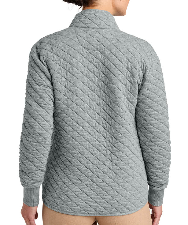 Brooks Brothers Women's Diamond Quilted Full Zip Jacket