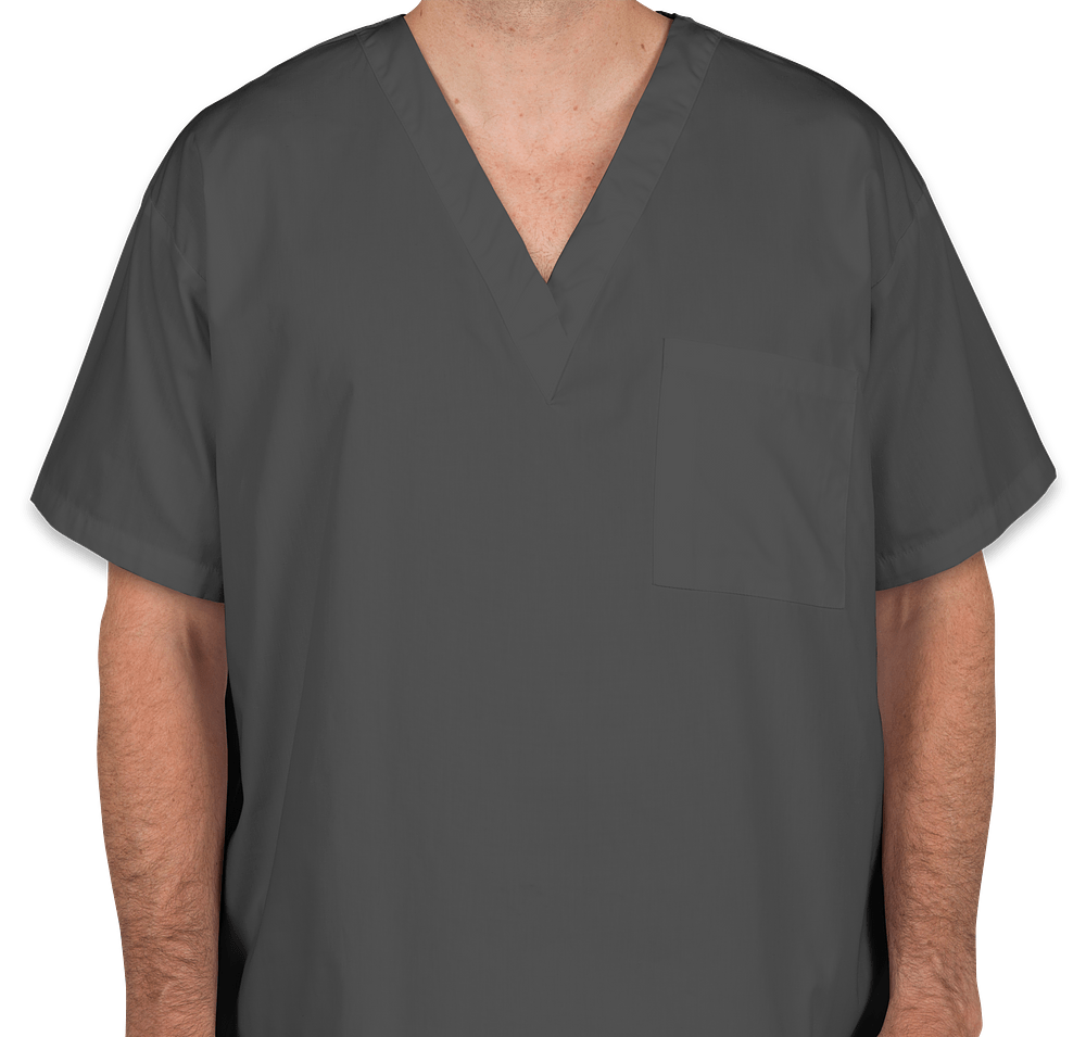 Harriton V-Neck Scrub Top - Printed-default