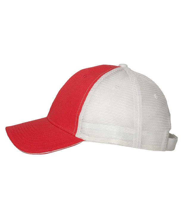 Valucap Sandwich Six Panel Trucker Hat