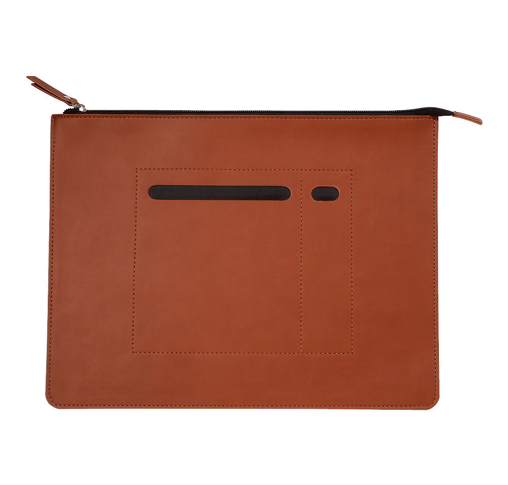 Italian Thermo PU Zip File Folder-default