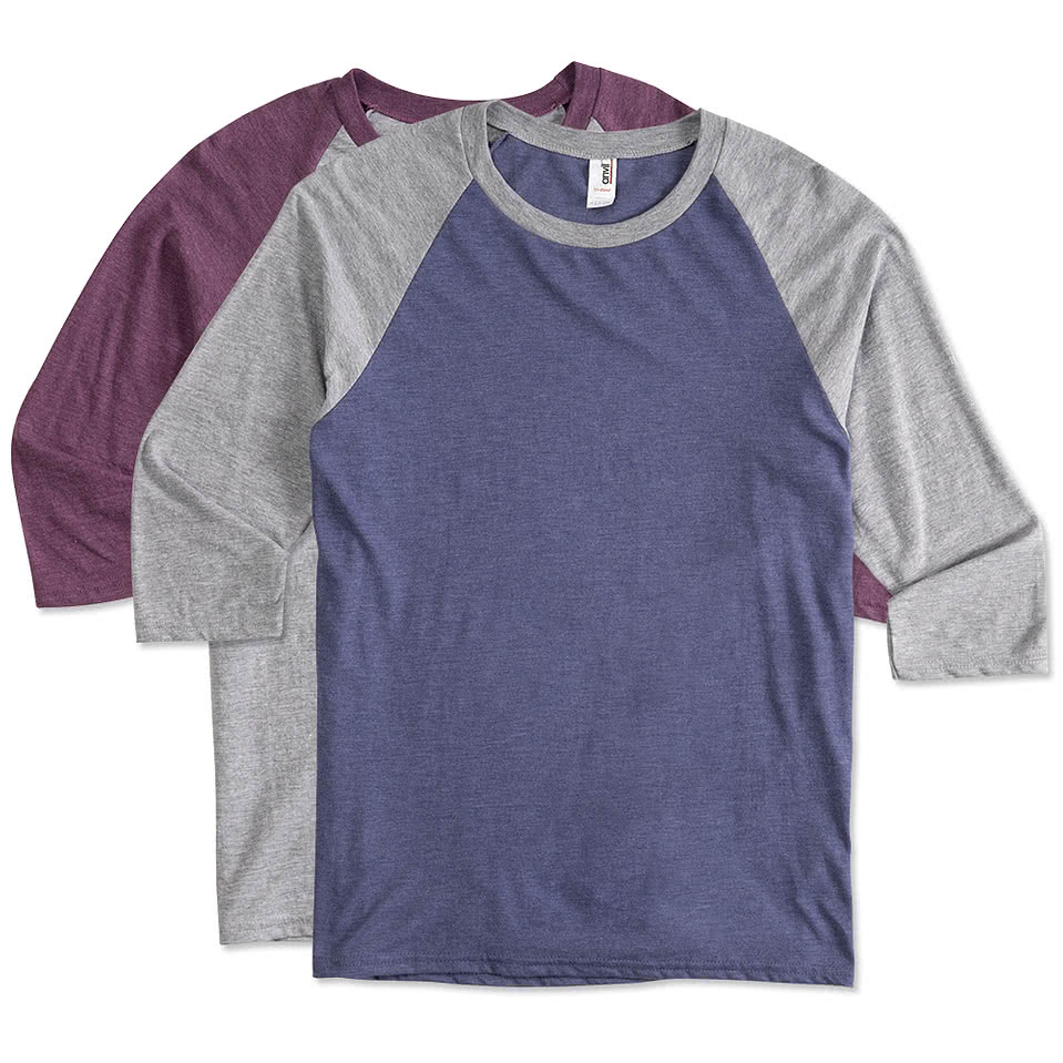 Canada - Anvil Tri-Blend Raglan T-shirt