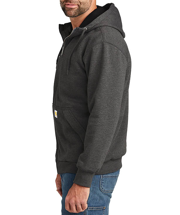 Custom Carhartt Midweight Thermal-Lined Zip Hoodie - Design Full