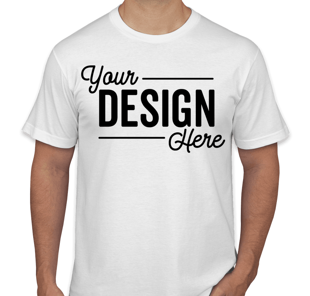 Design Custom Printed American Apparel Jersey T-Shirts