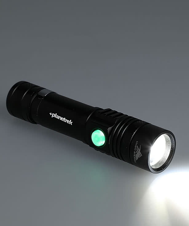 Laser Engraved High Sierra Rechargeable Eco LED Flashlight