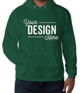Hanes EcoSmart 50/50 Pullover Hoodie - Color: Deep Forest