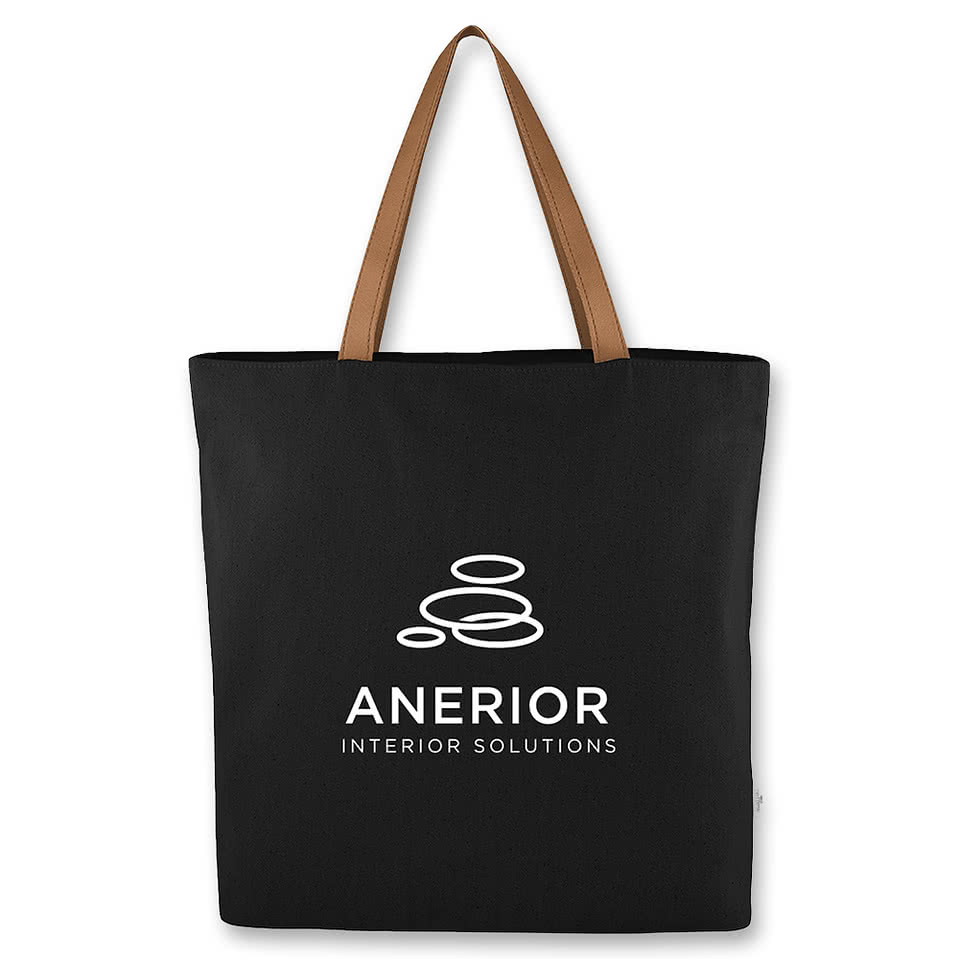 Larchmont Recycled Cotton Canvas Tote Bag