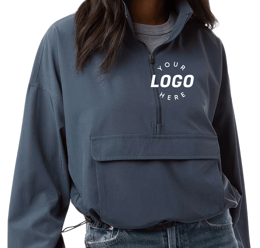 Boxercraft Women's Stretch Woven Quarter Zip Pullover | Custom