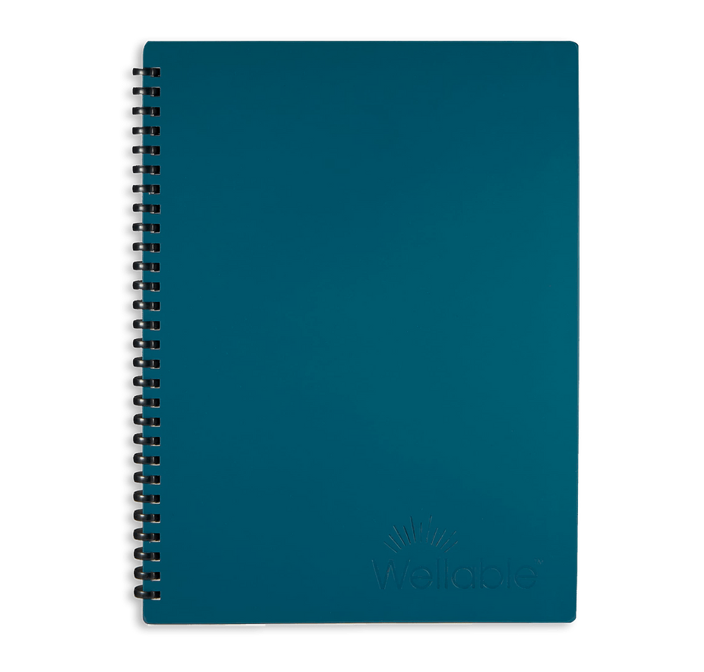 Debossed Wellable Plan Well Undated Spiral Planner-default