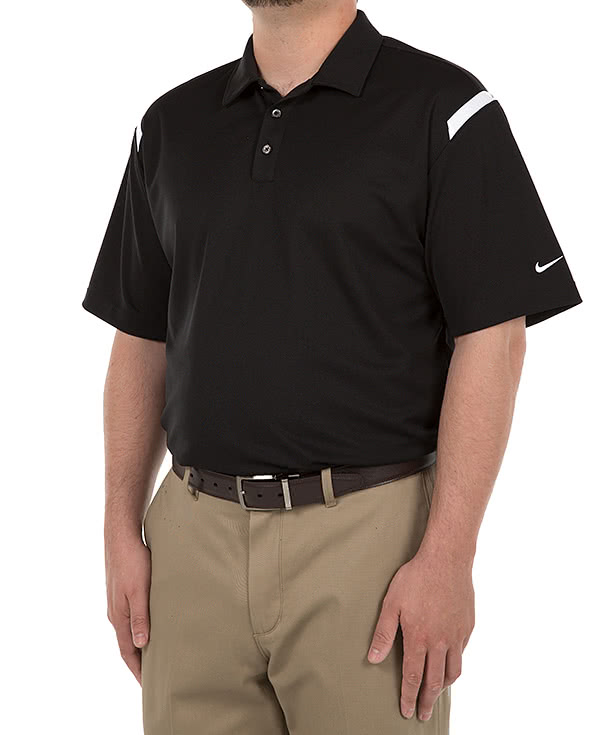 Nike Dri-FIT Shoulder Stripe Performance Polo