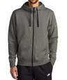 Nike Club Fleece Sleeve Swoosh Zip Hoodie