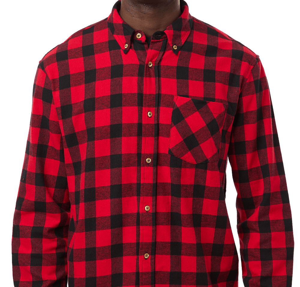 Boxercraft Flannel Button Down Shirt-default