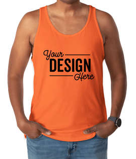 Bella + Canvas Jersey Tank - Color: Orange