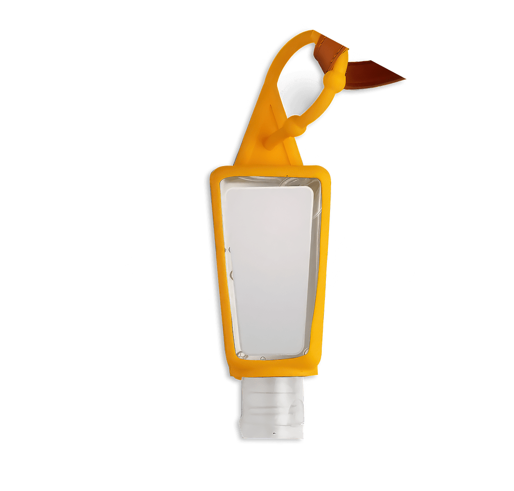 Full Color 1 oz. Gel Hand Sanitizer with Silicone Carabiner-default