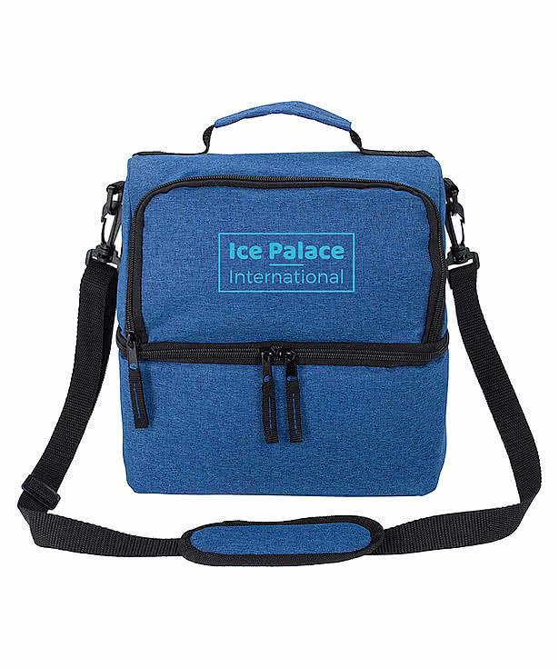 Full Color Lunch Break Dual Compartment Lunch Cooler