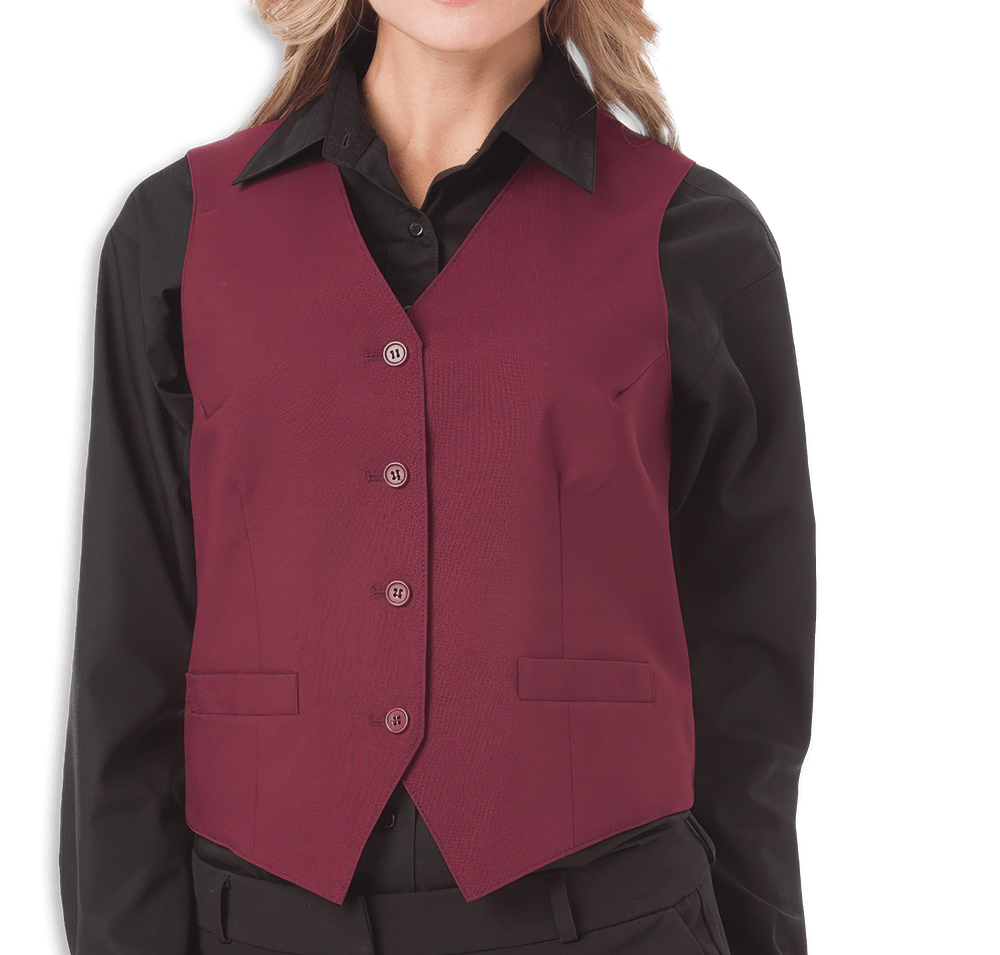 Blue Generation Women's Scotchgard Treated Twill Bistro Vest-default