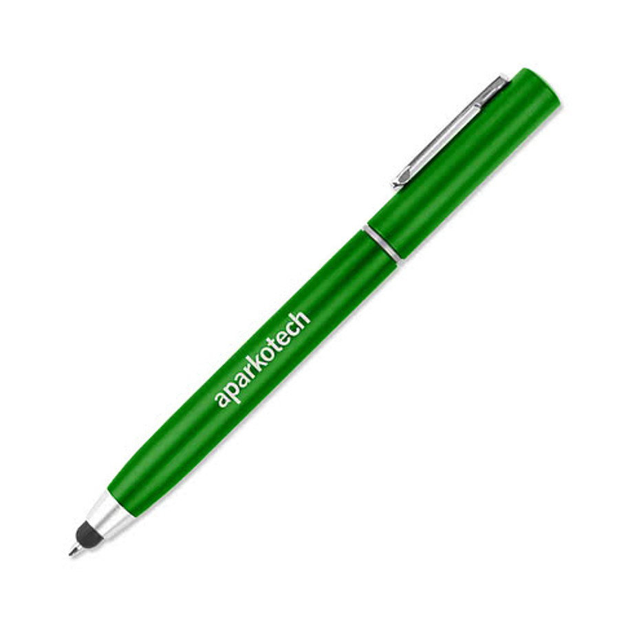 Earbud Cleaning Kit Stylus Pen (black ink) in Green