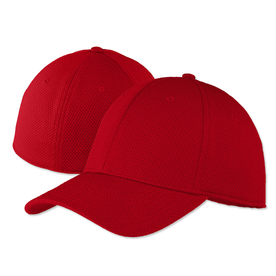 New Era 39THIRTY Tech Mesh Stretch Performance Baseball Hat