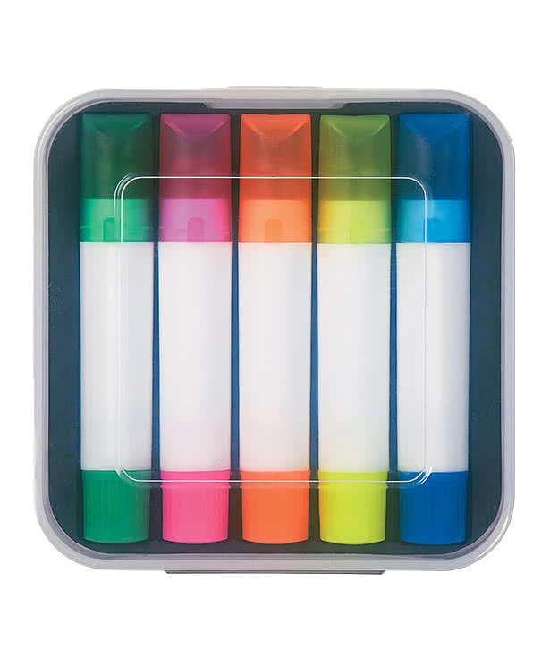 5-Piece Gel Wax Highlighter Set